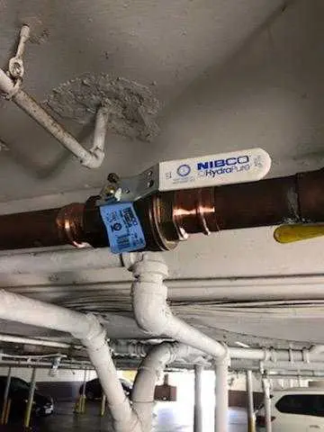 Copper pipe repair and valve work for Water Line Repair in Italy